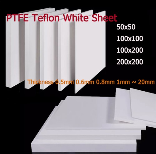 White ptfe sheet - ptfe, hard