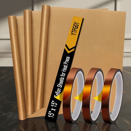3pcs teflon sheets - teflon, press