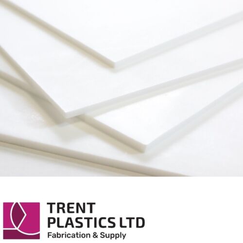 White ptfe sheet cut - cut, to