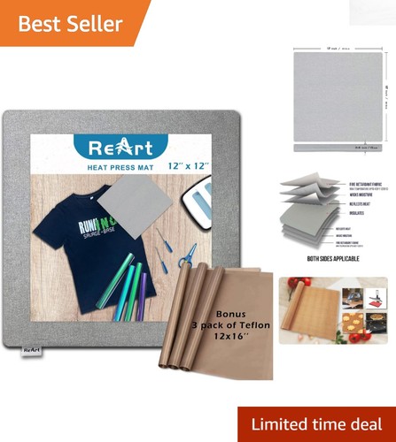 Heat press mat - press, 3
